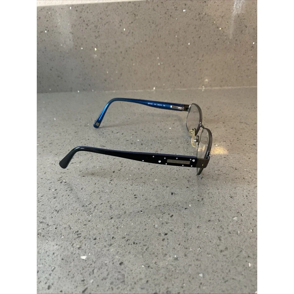 Nine West Eyeglass Frames ONLY NW1021 015 Full Rim Blue Galaxy 52-15-135